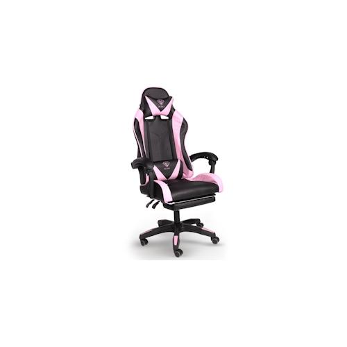 Gaming Stuhl Home Office Chair Racing Chefsessel Bürostuhl Sportsitz Büro Stuhl Schwarz/Rosa