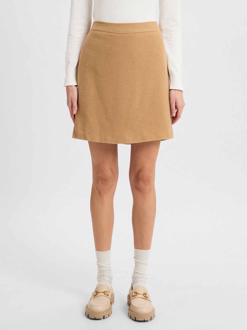 Marie Lund Minirock Damen camel, 38