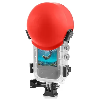 Für Insta360 X3/X4 Neue Unsichtbare Dive Fall Objektiv Schutz Silikon Schutzhülle Pleochroic Objektiv Kappe Action Kameras Zubehör