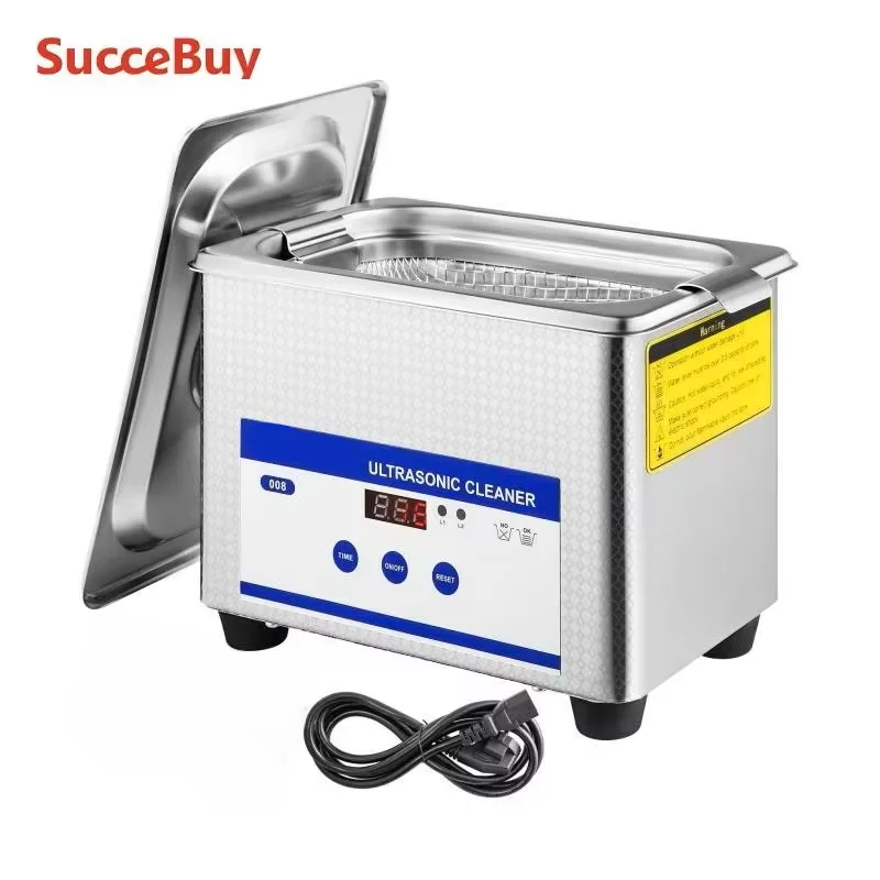 SucceBuy 800 ml Ultraschallreiniger, tragbare Reinigungswaschmaschine, 35 W, Mini-Lave-Dishes, Ultraschallbad, Sonic-Haushaltsgerät Image