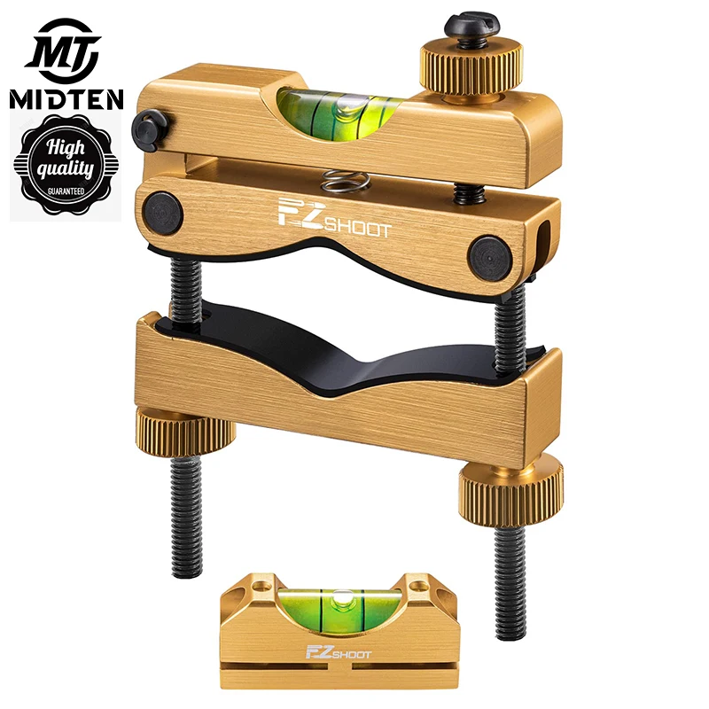 MidTen Scope Leveling Kit mit hochpräzisem Blasensystem, magnetischer kompakter Aufbewahrungskoffer für Geräte und Wartung Image