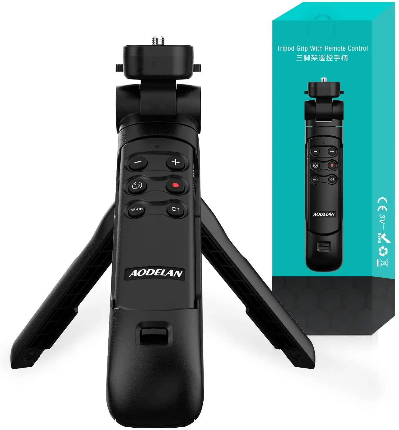 Kamera Wireless Remote Shooting Grip Stativ Ersetzen GP-VPT2BT; Arbeiten Sie für Sony ZV-1F ZV-1 ZV-E10 ZV-E1 A6700 A7IV A7C A7RIII A7RV Image