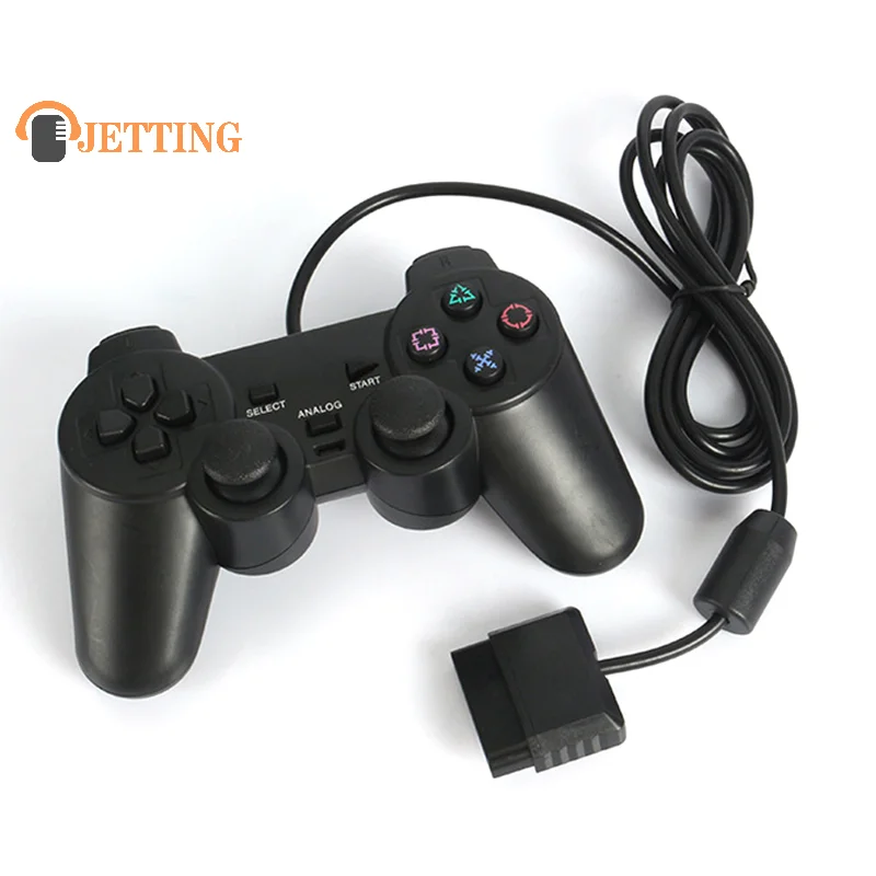 1 stücke neueste kabel gebundene verbindung gamepad für ps2 controller für ps2/psx joystick für psone joypad verdrahtet controller Image