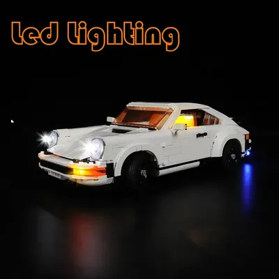 Beleuchtungs-LED-Set für LEGO 10295 Technic Car 911 Race Sports Tecnica, ohne Baustein (nur LED-Beleuchtungsset).