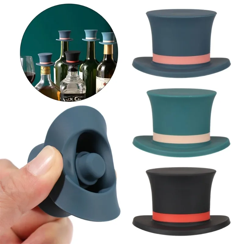 Bouchon de bouteille de bière de vin de Champagne en Silicone bouchon de bouchon de scellage de bouteille de vin bouchon de bar outil de cuisine bouchon de scellage scellé sous vide