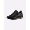 Sneaker JANA, Damen, Gr. 42, schwarz, Lederimitat, sportlich, Schuhe