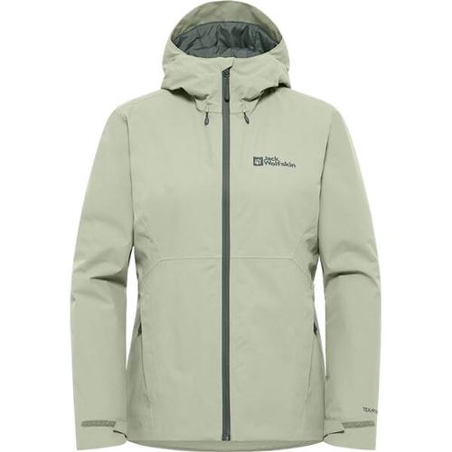 JACK WOLFSKIN Damen Funktionsjacke WISPER INS JKT W, Größe XXL in Grün