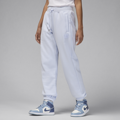 Nike Jordan Flight Fleece Women's Trousers - Grey - Cotton/Polyester
