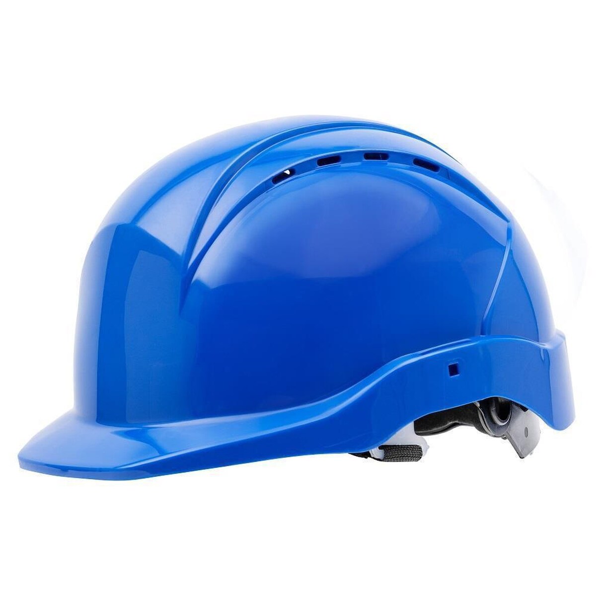 AS Arbeitsschutz Nitras Industrieschutzhelm Head Protect | 1 Helm | Kunststoff blau Image