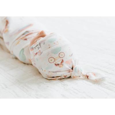 Copper Pearl Newborn Top Knot Hat - Enchanted