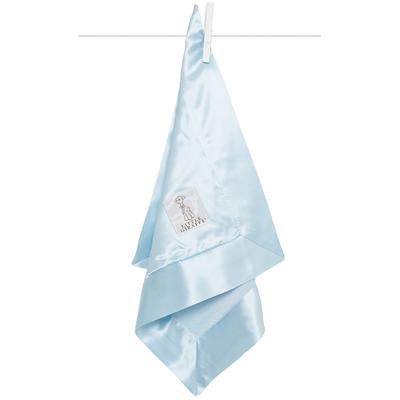 Little Giraffe Velvet Deluxe Blanky - Blue