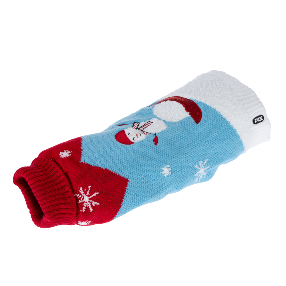 Pull-over TIAKI Snowman pour chien - longueur du dos : environ 40 cm