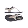 Tommy Jeans Damen Sandale, Gr. 38.5, gold, kein Etikett