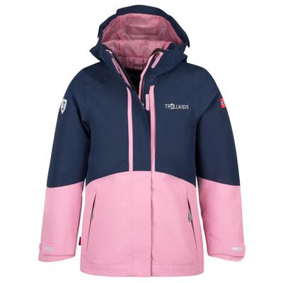 Trollkids - Girl's Skanden 3in1 Jacket - Doppeljacke Gr 110 rosa/blau Image