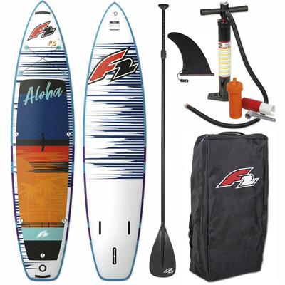 SUP-Board F2 "Aloha 11,4 red" Gr. 347, rot, Wassersportboards, 11,4 347cm, Kunststoff