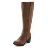 Weitschaftstiefel LASCANA, Damen, Gr. 42, XL-Schaft, braun, Obermaterial: 100% Lederimitat. Futter: 100% Textilmaterial. Decksohle: 100% Textilmaterial. Laufsohle: 100% Synthetik, unifarben, elegant, Schuhe Reißverschlussstiefel, Stiefel,...