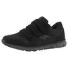 Sneaker KANGAROOS "K-BlueRun 701 B", Gr. 43, schwarz, Textil, sportlich, Schuhe, mit Klettverschluss