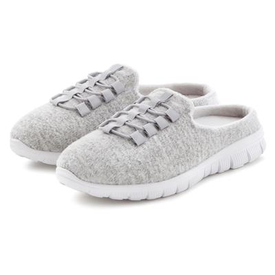 Slip-On Sneaker VIVANCE, Damen, Gr. 35, grau (hellgrau), Obermaterial: 100% Textilmaterial. Futter: 100% Textilmaterial.