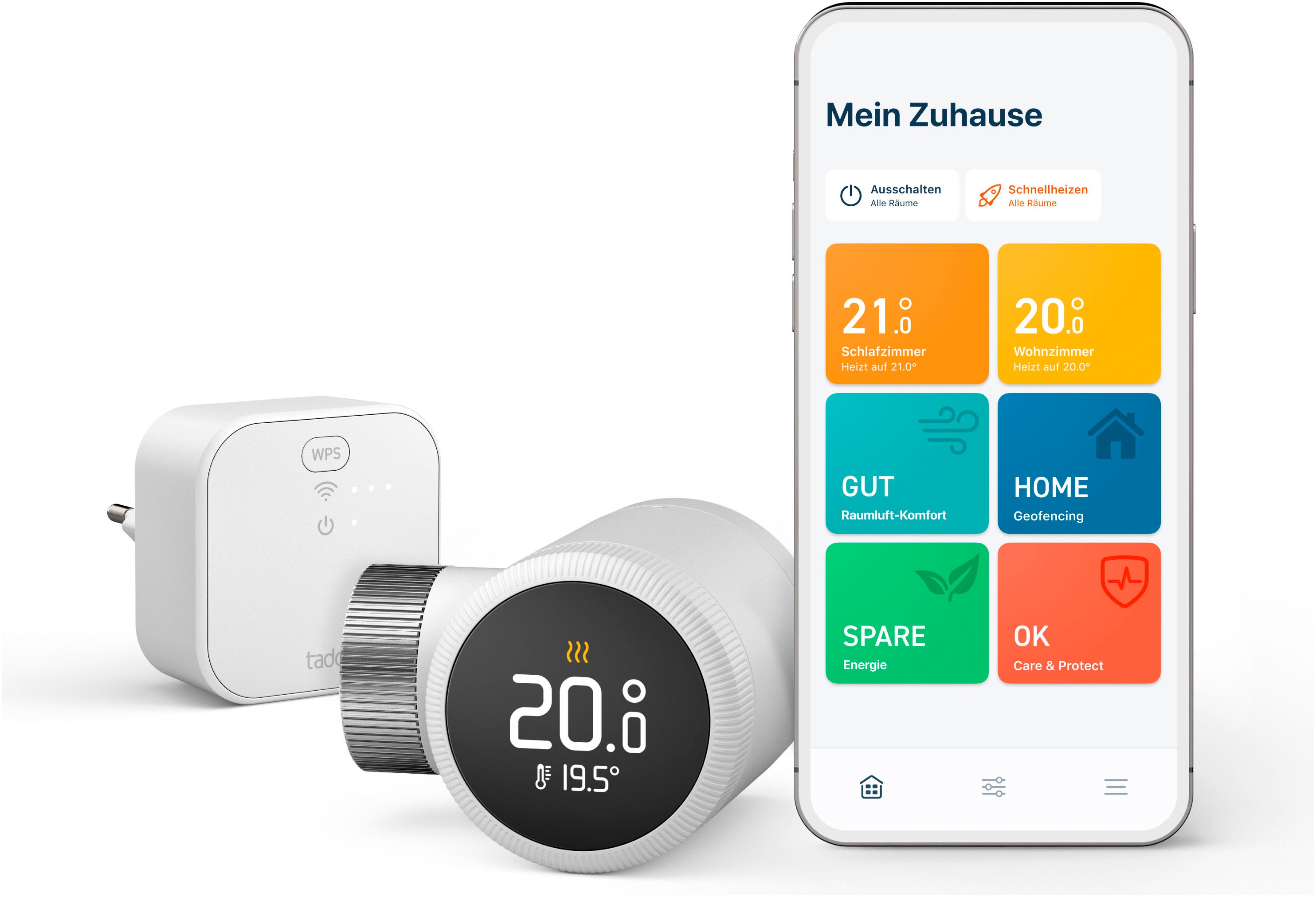 TADO Heizkörperthermostat "Smart X Starter Kit", weiß, 1, Heizkörperthermostate Image