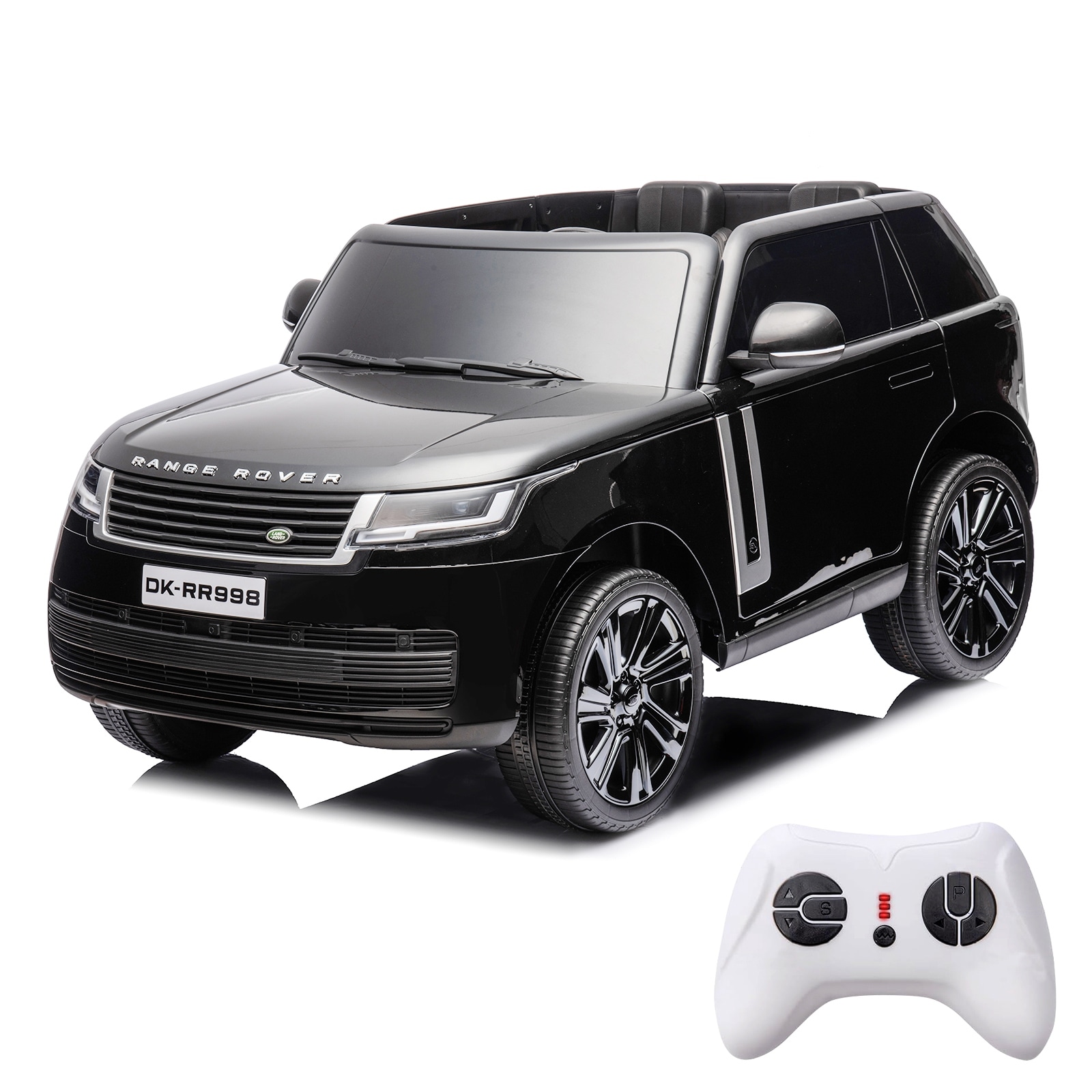 Ride On Car Licensed Land Rover w/Remote Control Black