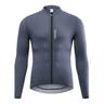 Wosawe Sommer Herren Fahrrad Langarmshirt Schnelltrocknend Atmungsaktiv Feuchtigkeitstransportierend Schweißtransportierend Sport Top Radtrikot bt286