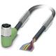 Phoenix Contact - 1554898 Connettore confezionato per sensore o attuatore M12 Presa angolata 1.50 m