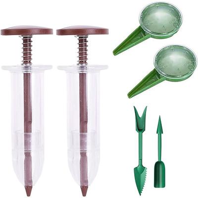 6-Pack Small Seeder Set Plastic Seed Sowing Planting Tools Garden Manual Seeder for Small Seed Gardening