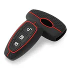 Custodia per chiave auto in silicone per Ford Puma Grand C Max Focus Mondeo Kuga Fiesta Ecosport Transit Kuga Custodia per chiave remota in silicone