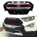 Modificato per Ecosport griglia anteriore per Ecosport 2017 2018 2019 griglia anteriore da corsa griglie paraurti superiori griglie di copertura griglia automatica