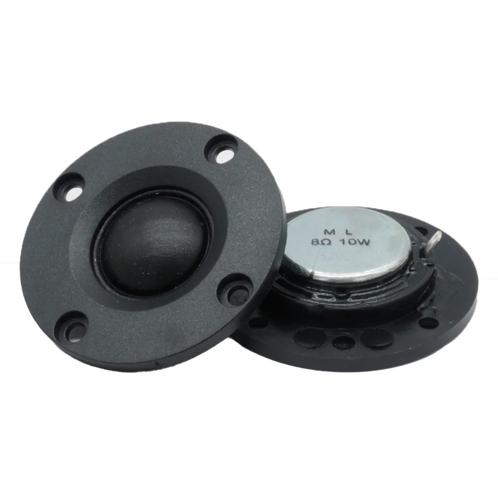 2 Pz/lotto 52 MILLIMETRI Altoparlante Audio Rotondo 4 Ohm/8 Ohm 10 W-20 W Tweeter Altoparlanti Membrana di Seta HIFI Musica FAI DA TE Bluetooth Hifi altoparlante
