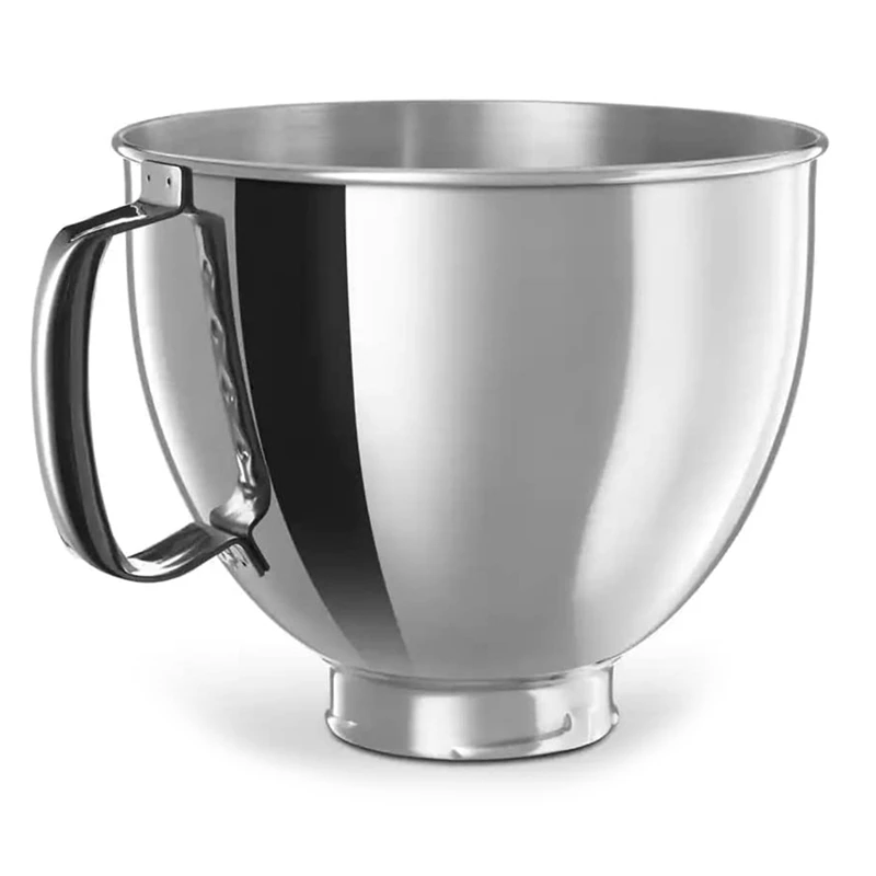 Edelstahl Schüssel Für Kitchenaid Klassische & Artisan Serie 4,5-5 QT Tilt-Kopf Mixer, 5 Quart 304 Edelstahl Schüssel