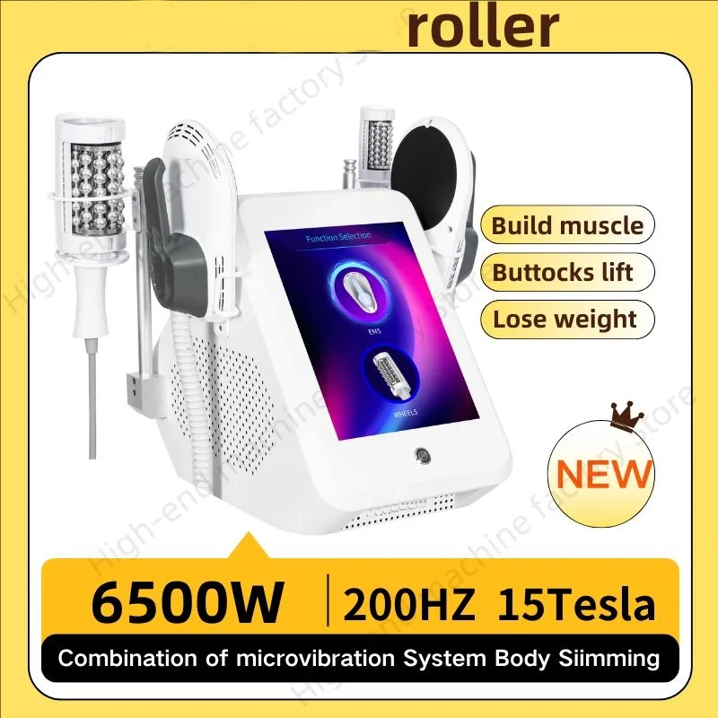NEUE 200 HZ EMSzero Roller Abnehmen Cellulite Reduktion Inner Ball Roller 360 Grad Infrarot Vakuum Roller Massage Schönheit Maschine Image