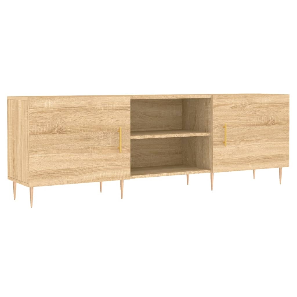 vidaXL TV-Schrank Sonoma-Eiche 150x30x50 cm Holzwerkstoff Image