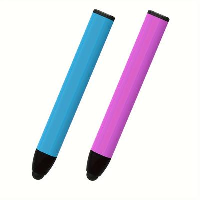 TEMU Stylus Pencil For Touch Screen, Silicone Fun Crayon Stylus With Replaceable Tip Compatible For Ipad/air/mini/pro//chrome Android Tablets (blue+pink)