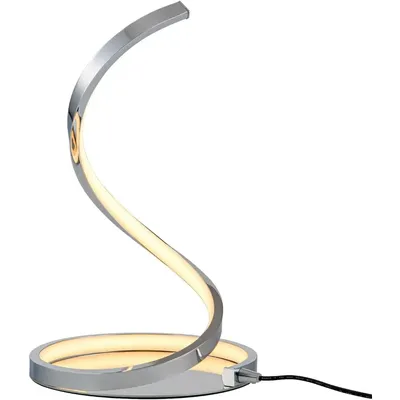 KARMIQI Table Lamp - Modern Spiral Bedside Lamps, 9W LED Nightstand Lamp for Bedroom, Living Room,