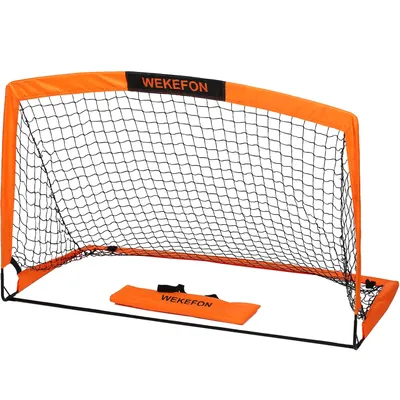 Soccer Goal 5' x 3.1' Portable Soccer Net with Carry Bag for Backyard Games and Training for Adults