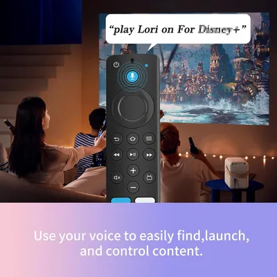 Voice Replacement Remote L5B83G (3rd Gen) - Perfectly Designed for AMZ TV Stick (2nd, 3rd, Lite, 4K)