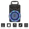 HiFi Quality Bluetooth Speaker Outdoor Portable Music Center HiFi Stereo Subwoofer Karaoke Sound RGB