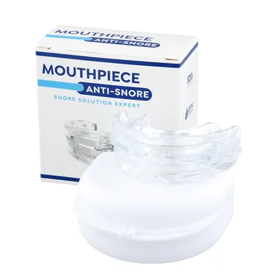 Mouth Guard Anti Snoring Mouthpiece Bruxism Mouthguard with Storage Box Improve Sleep Quality Teeth