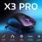 X3PRO 4K/8K Lightweight Wireless Gaming Mouse with Tri-Mode (Wired/2.4GHz/Bluetooth), 26K DPI