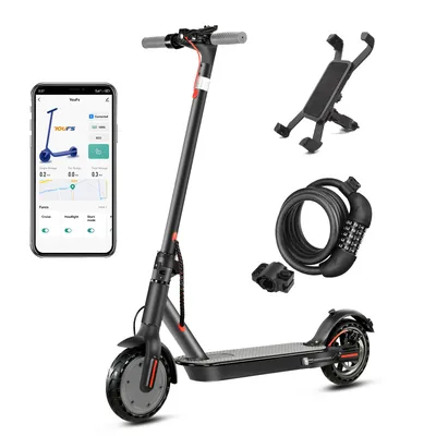 SUNNIGOO Electric Scooters, Max Range 21Miles, Powerful 350W Motor, Max Speed of 30 km/h, Commuting