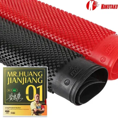 Original KOKUTAKU Long-Pickel OX Tischtennisgummi Große Partikel ITTF Standards Image
