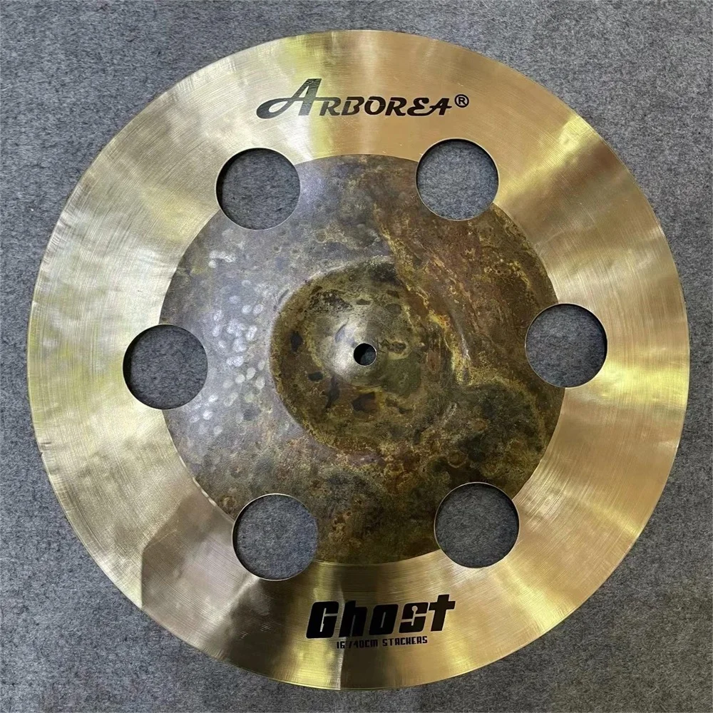 Arborea Professional Bronze Cymbal-Ghost Series 8–19 Zoll Ozon Beckeneffekte Stapel Becken Trommel Becken Schlaginstrument Image