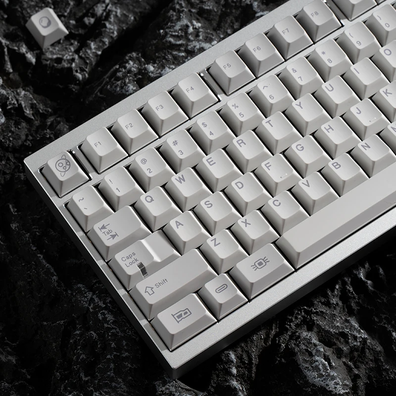 PBTfans Lucy Theme Keycap 146Key PBT Custom Simplicity Keyboard Cap Cherry Profile Key Cap für mechanische Tastatur 60/65/75/87 Image