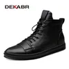 DEKABR Männer Stiefel Neue Mode Stil Wasserdicht Männer Winter Schuhe Männer Plus Pelz Schnee Stiefel Casual Warme Stiefeletten Größe 38 ~ 48
