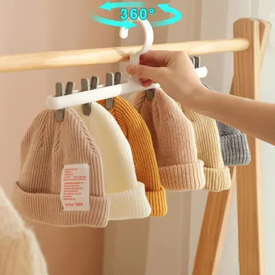 Hat Storage Rack, Drying Rack Sock Drying Artifact Student Dormitory Multifunctional Drying Rack Anti Entanglement Pants Clip