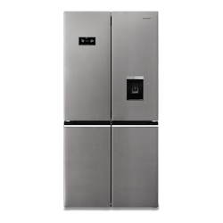 Sharp SJ-NFA35IHDPD-EU French Door Kühl-Gefrierkombination, Energieeffizienzklasse D (A bis G), Ped Inox Image