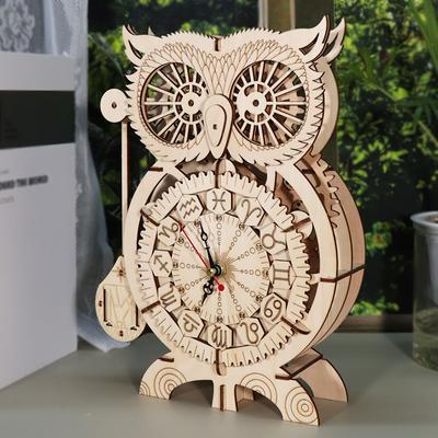 TEMU 3d Wooden Owl Model Kits To Wooden Unique Christmas