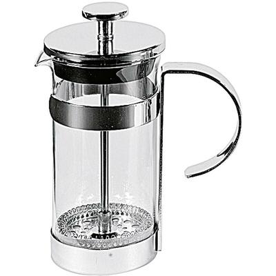 Unbekannt - Kaffeebereiter 3 Tassen Glas/verchromt 350 ml