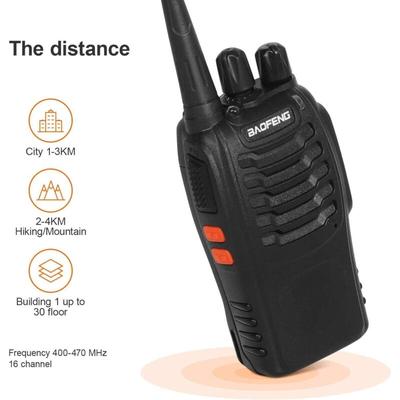 Memkey - Langstrecken-Walkie-Talkie, professionelles 16-Kanal-Walkie-Talkie, CTCSS/DCSTalkie,